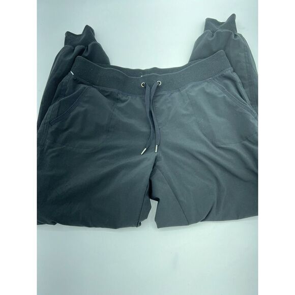 Athleta black joggers size 4 - Picture 1 of 4